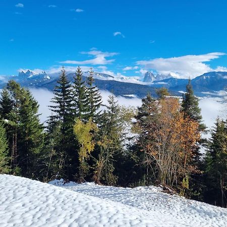 Alone In Chalet With View On Dolomites Villandro Exterior photo