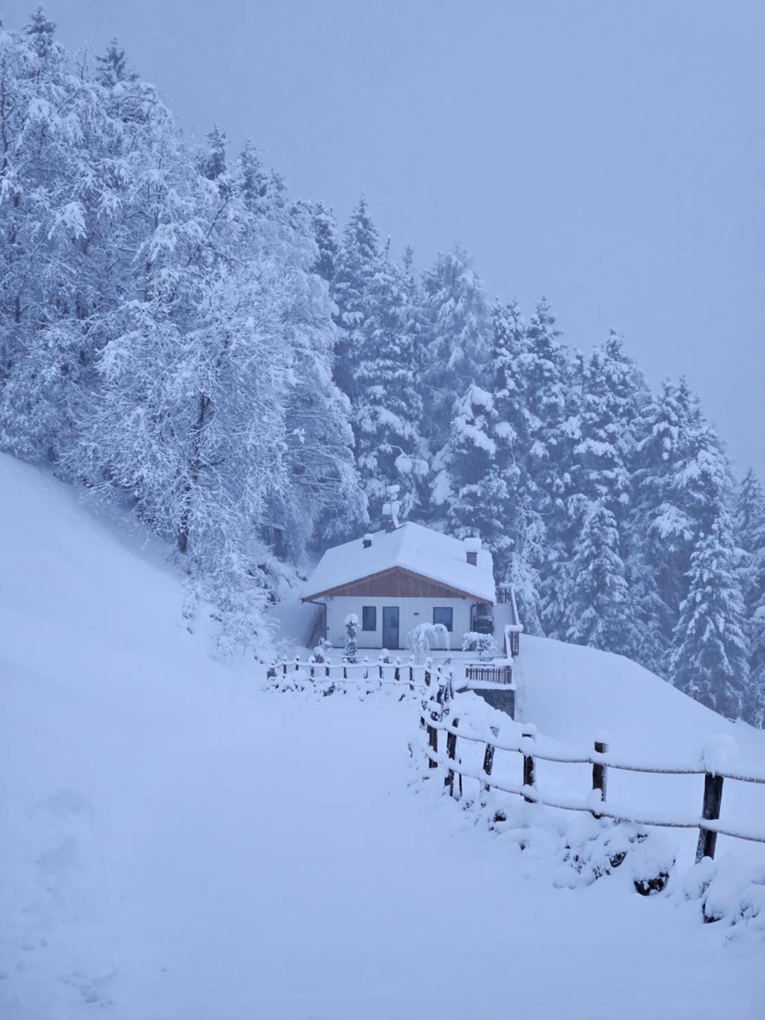 Alone In Chalet With View On Dolomites Villandro Exterior photo